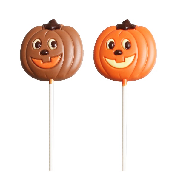 Schokoladen-Lollie "Kürbisse"   