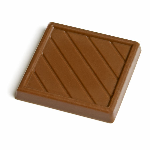 10.000 Stück BIO Milchschokolade Napolitains (Schokoladen Täfelchen) individuell bedruckt
