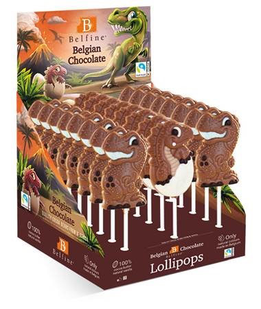 Schokoladen-Lollie  "Dino"   