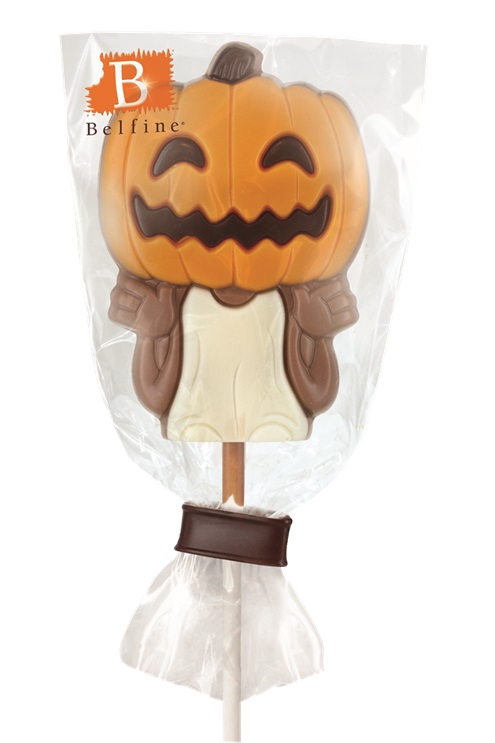 Schokoladen-Lollie Halloween "Monster"