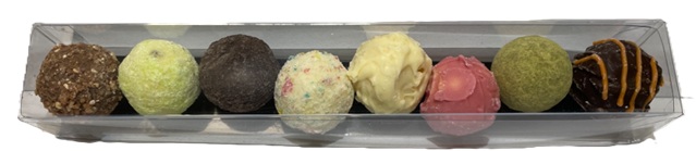 Sommertrüffel Mix in PVC Geschenkverpackung