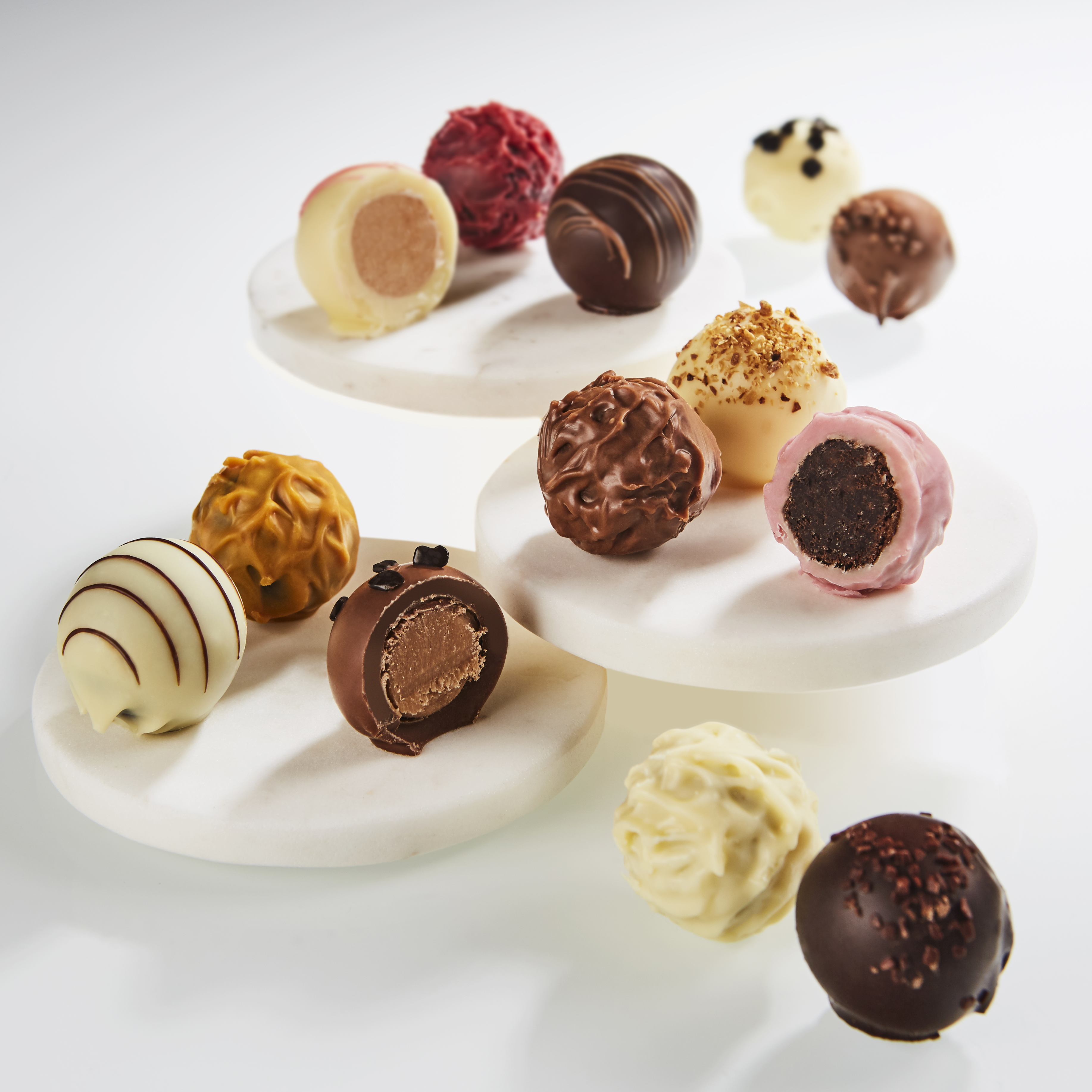 Trüffel mit gesalzener Pistazien- Creme "Vera"