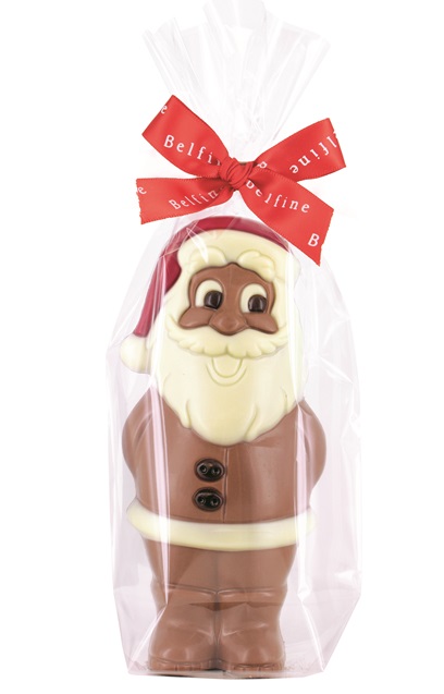 Schokoladen Hohlfigur Weihnachts "Robert" verpackt