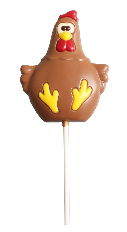 Schokoladen-Lollie "Hühnchen"   