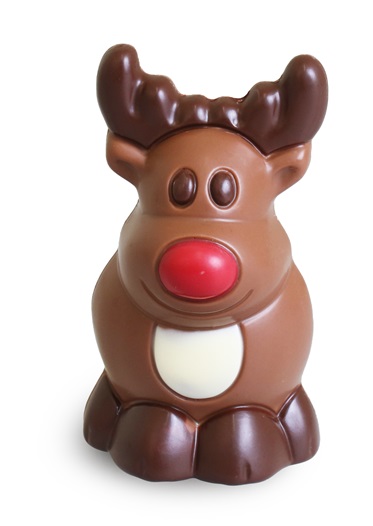 Schokoladenfigur  Mini Rentier "Rudolf"