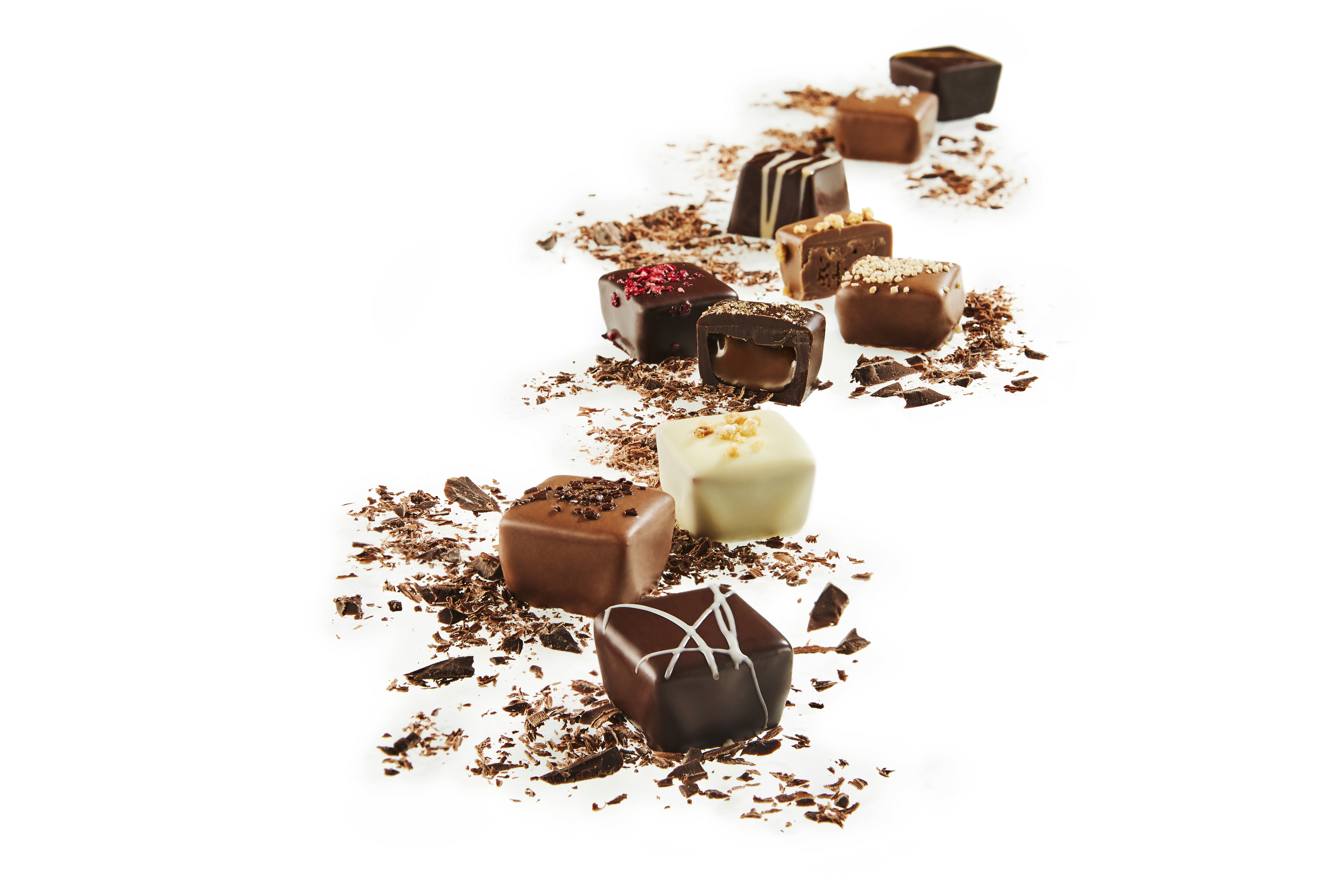 Mini- Praline mit Feuilletine "Halliday"