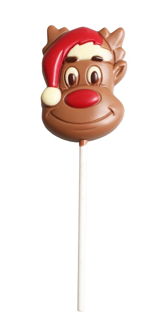 Schokoladen-Weihnachts-Lollie "X-Mas Elch"