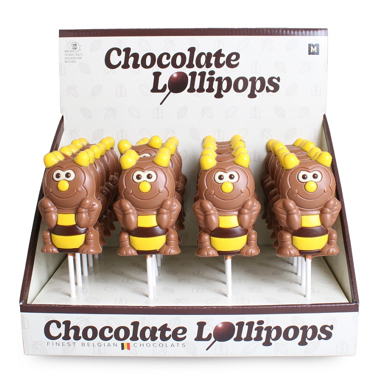 Schokoladen-Lollie "Biene" 