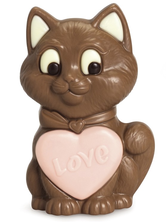 Schokoladen Figur Kätzchen " Nina"