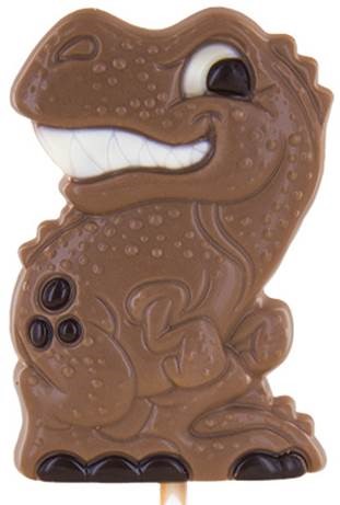 Schokoladen-Lollie  "Dino"   