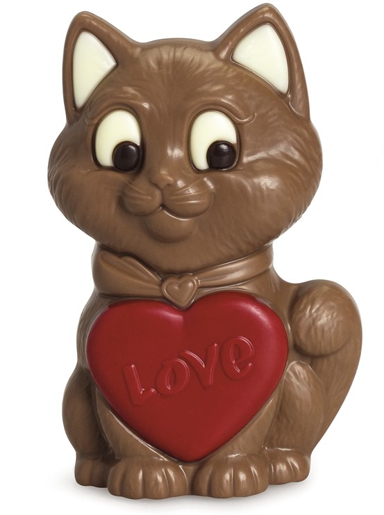 Schokoladen Figur Kätzchen " Nina"