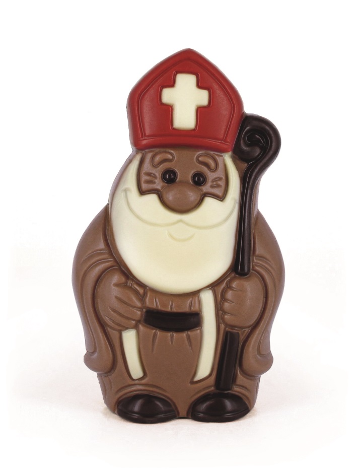 Schokoladen Sankt Nikolaus verpackt